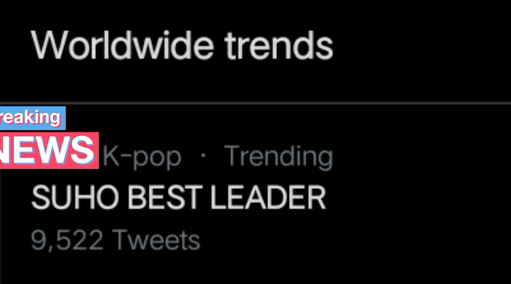 where is the lie? SUHO BEST LEADER is trending 🥳🥳

#TimeForObsession @weareoneEXO #EXObsessionFEST2020 #EXO