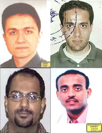  On November 1, 1998, future-hijackers Mohamed Atta an Egyptian member of AlQaida and the leader of the hijackers , Marwan al-Shehhi an Emarati hijacker-pilot of United Airlines Flight 175 , and Ramzi bin al-Shibh a Yemeni facilitator for AlQaida
