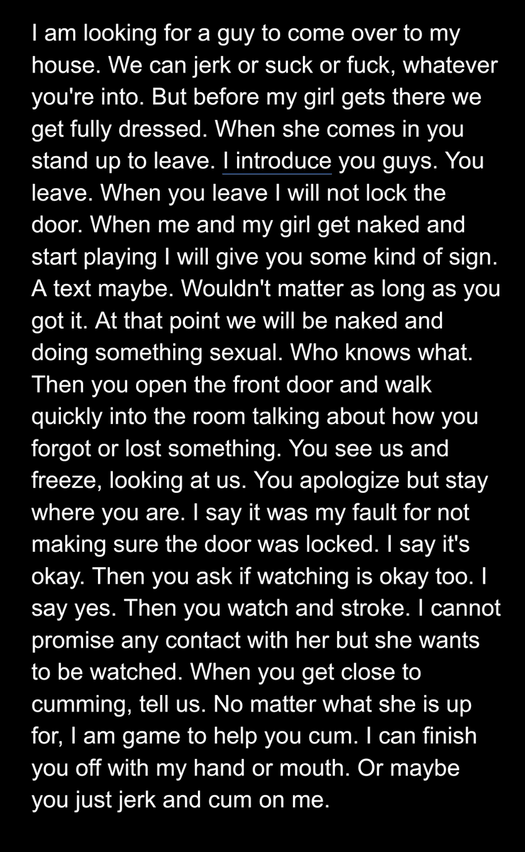 BiIndianaGuy's tweet photo. Any local guys free today and want to help me out with a fantasy? My girl is coming over tonight and we have been wanting to be watched. And I really want to play with a man. This plan has both of those things. DM if interested and we can talk. Share this so other locals see. https://t.co/sEJkbPQvWw