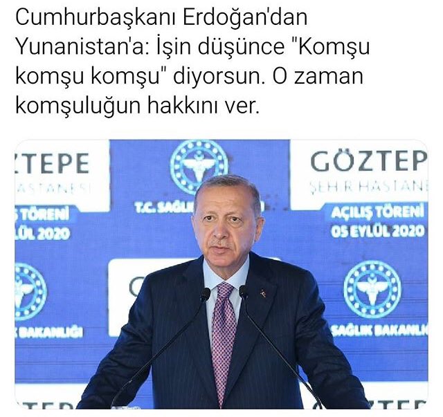 #cumhurbaşkanı #receptayyiperdoğan #yunanistan #komşu #haddinibil #haber