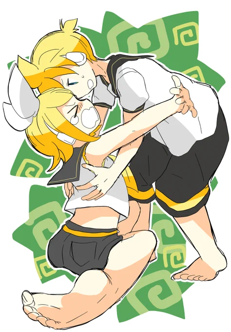 うちの鏡音はこんなかんじ 