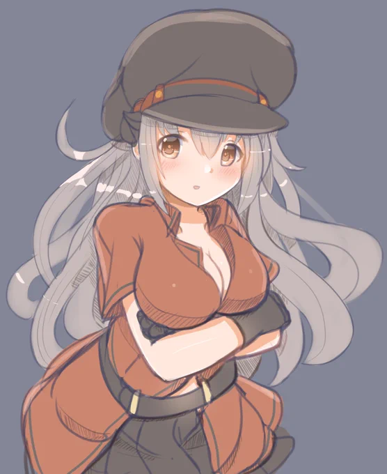 ガングートさん#艦これ版深夜の真剣お絵描き60分一本勝負#艦これ版真剣お絵描き60分一本勝負_20200913 