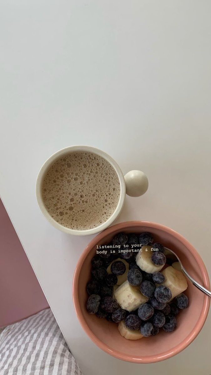 • eat some breakfast. if you’re not used to eat one, make some smoothies or a quick snack and have it on your side to accompany your class• also have a cup of coffee/tea/matcha or any other of your choosing, alongside a glass of water to keep you hydrated!