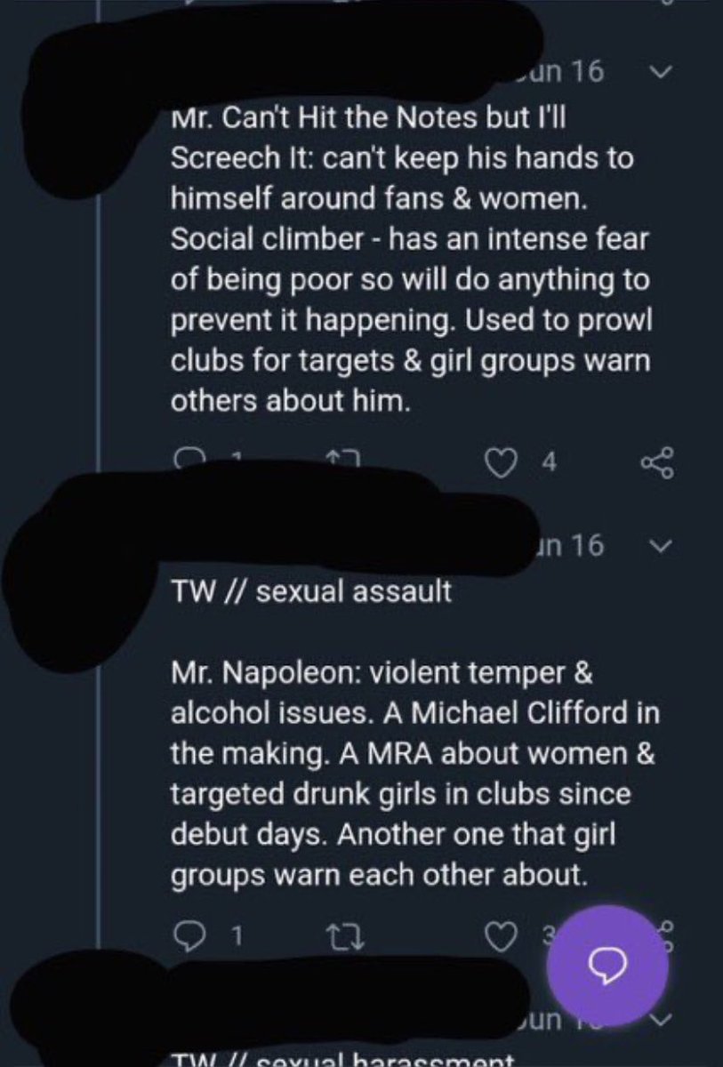 this is the thread. this is all of the information that the COMMIE groupchat is going to try to spread about bts. DO NOT believe any of this. it’s all fabricated. completely made up by ANTIS who are disguising themselves as fans to try to defame bts. +