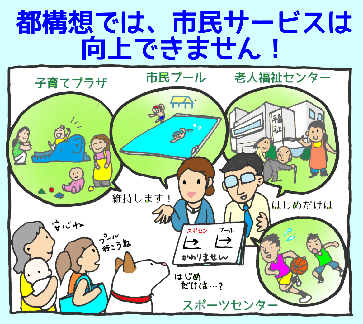 OsakaOneTeam's tweet photo. 【大阪都構想で住民サービスは良くなるのか悪くなるのか】
今回の協定書には「大阪市が実施してきた住民サービスは維持する」と明記されています。実は裏に「住民サービス削減計画」が隠されているのです。
https://t.co/4CwRmqOMBr
#大阪市はワンチーム #都構想 #住民投票 https://t.co/k34L0FFZeA