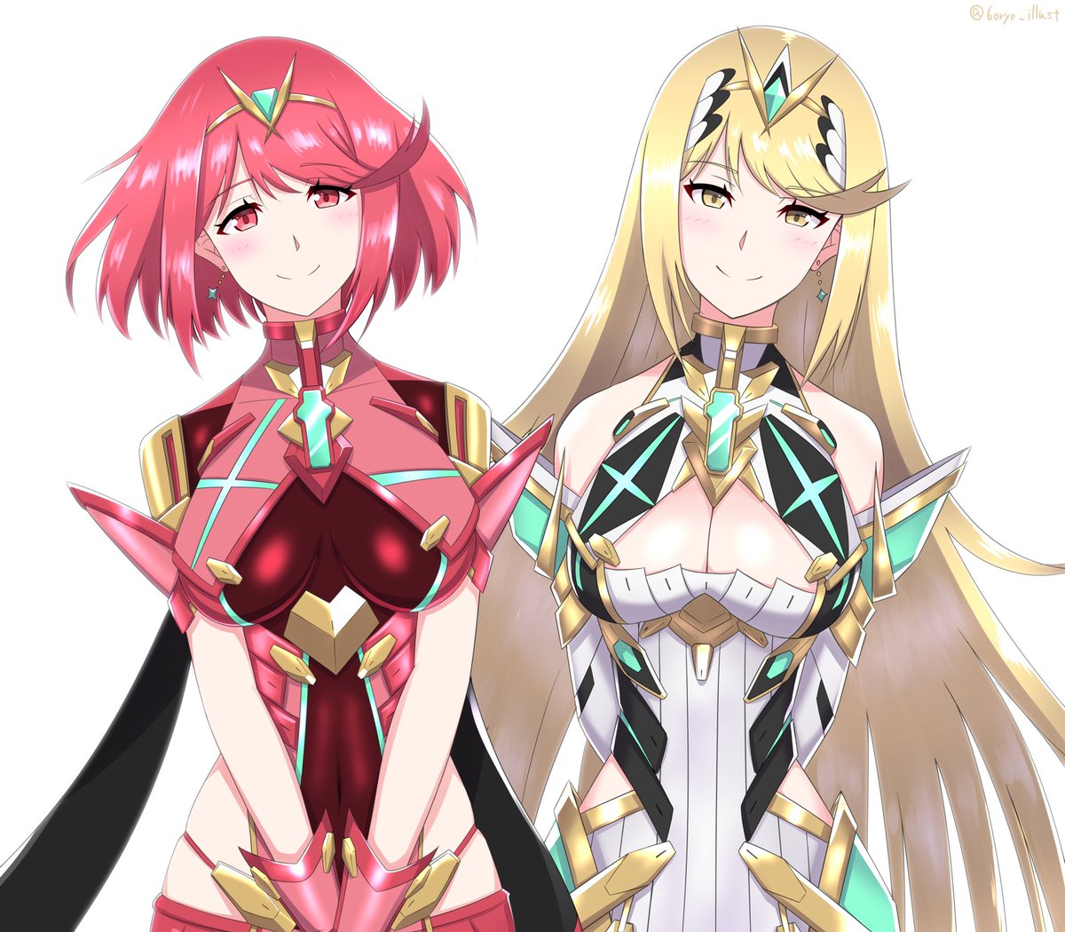 ゼノブレ2メインで描いてます お願いします 誰か優しい人が拡散してくれてフ Ryoのイラスト