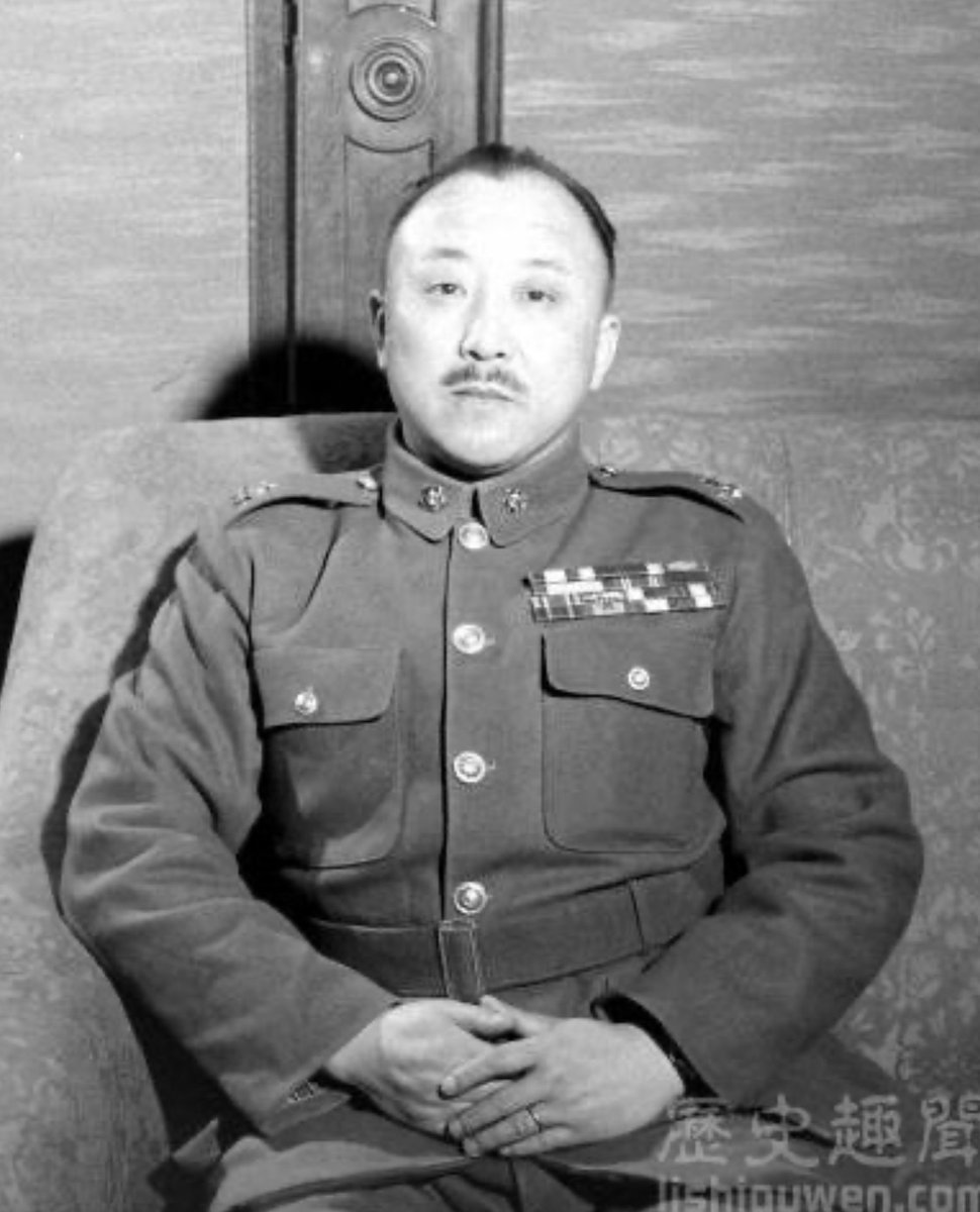18) General Wei Lihuang. Another veteran of Burma and reopening of Burma Road. Ultimately became overall military commander in Manchuria during Civil War as head of Northeast Bandit Suppression Headquarters. Post-war, defected to communists via Hong Kong.  https://twitter.com/simonbchen/status/1299059705390620672?s=20