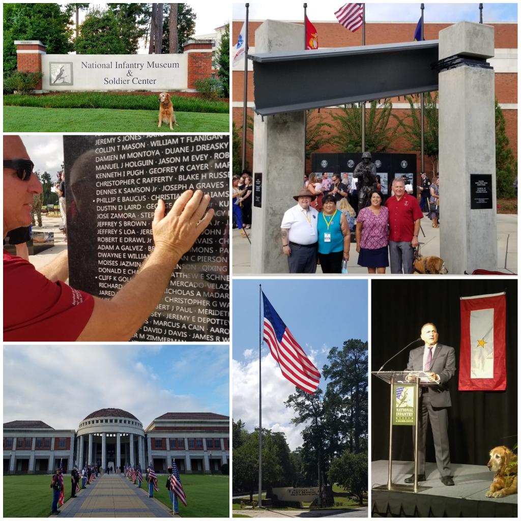What a privilege to be a keynote speaker at the National Infantry Museum at the re-dedication of the Global War on Terrorism (GWOT) wall. Also, to be part of over 360 Gold Star Families honoring our Heroes. #gwotmemorial #infantrymuseum #nimremembers
