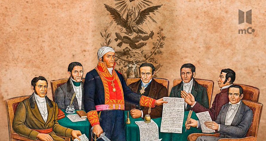 MuseoPresidente's tweet photo. 13 septiembre 1813.- Se instala en Chilpancingo el Primer Congreso de Anáhuac convocado por José María Morelos. El Congreso, elaboraría una Constitución. Ante éste Morelos depondría su autoridad militar y se declararía “Siervo de la Nación”. https://t.co/4kRePY74NJ