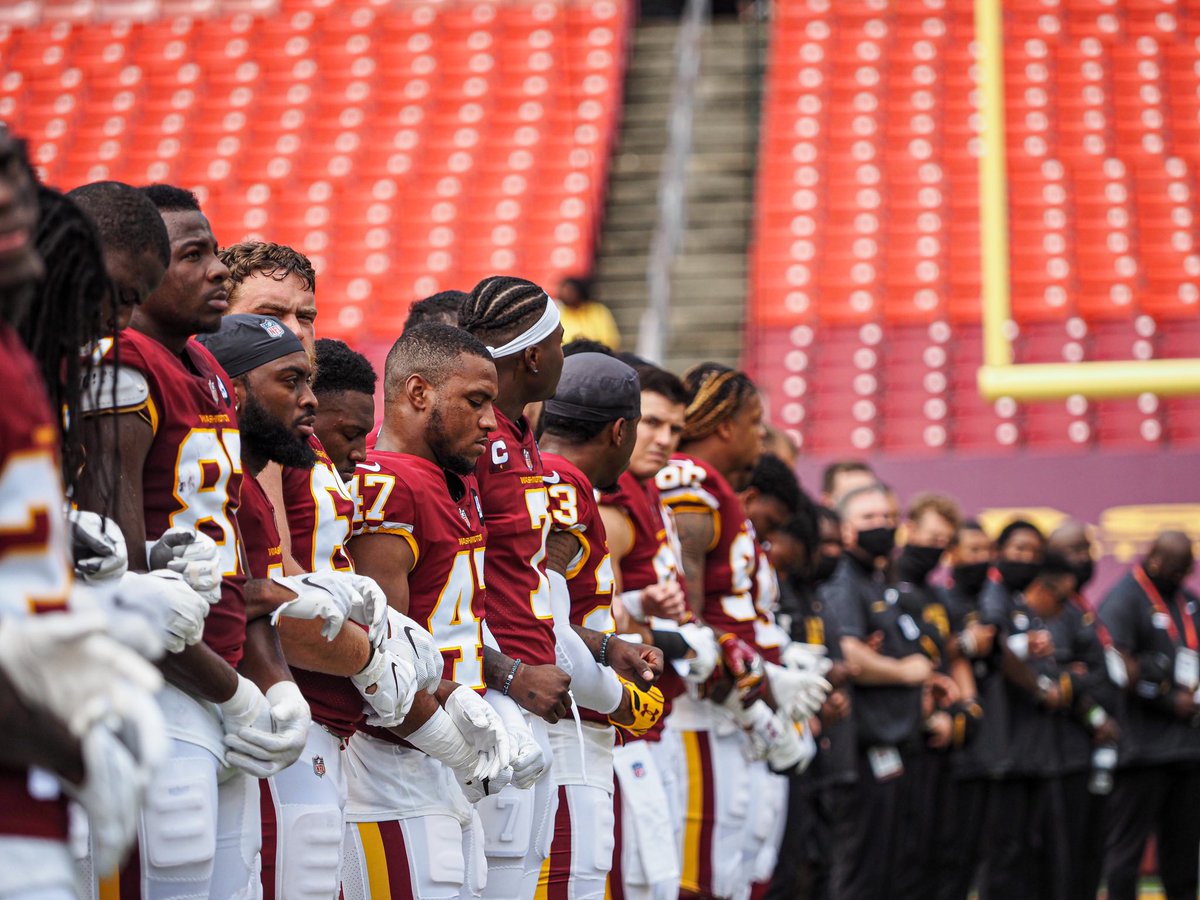 Commanders's tweet photo. It’s bigger than football. 🙏 https://t.co/uGJW1UPSpa