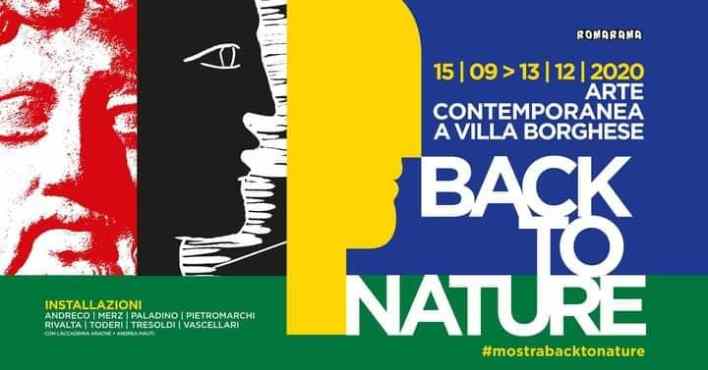 Dal 15 settembre al 13 dicembre 2020 Back to Nature. Arte Contemporanea a Villa Borghese Villa Borghese Roma #MoveInArt🚶🚶