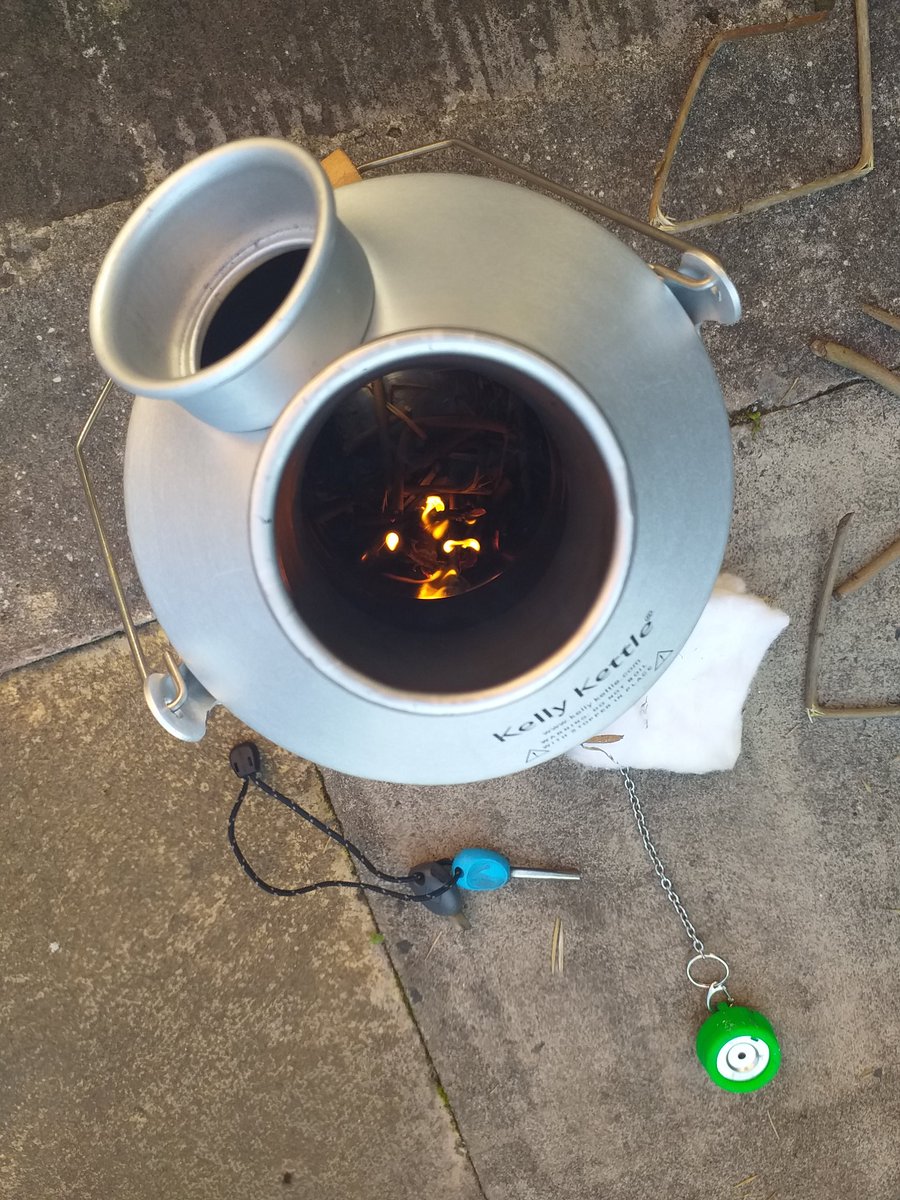 caz1040's tweet image. Safe to say, it might be a long wait for a brew ☕ @Grange_Park  
#kellykettle #outdoorlearning #practicerun