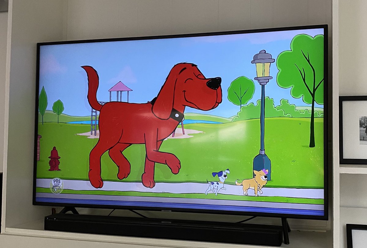 “Clifford The Red Dog” would have been just as interesting a story.