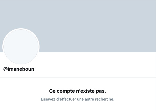 PPPS : Il semblerait que   #Imane ait supprimé son compte. Souvenez-vous de Mennel et ce qu& #39;elle a enduré de la part des mêmes. Pensez à toutes les femmes quittant les RS pour cause de harcèlements et de menaces. Ça suffit !  @MarleneSchiappa
