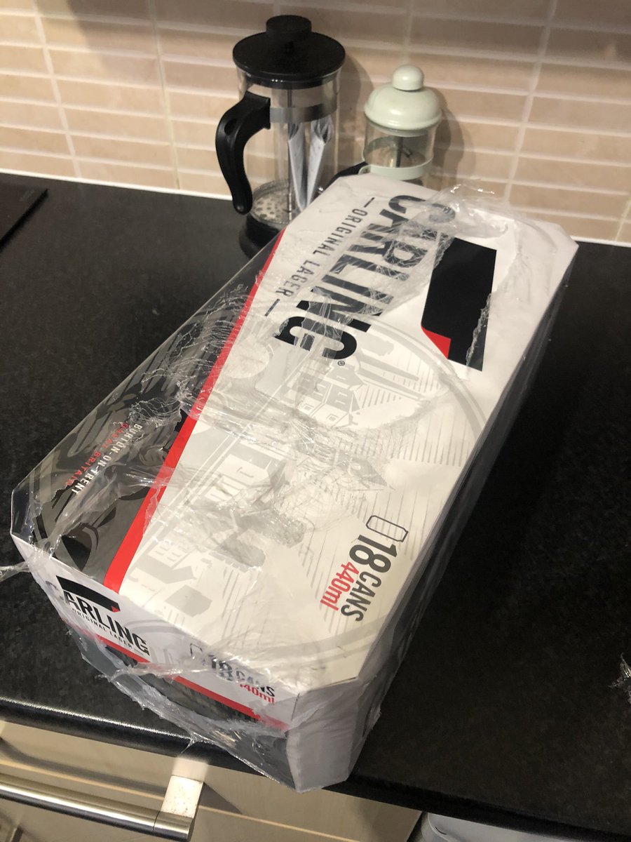 Living in 2020 and we’re still unnecessarily double wrapping boxes in plastics 😍😍 <a href="/carling/">Carling</a> sort it ouuuut
