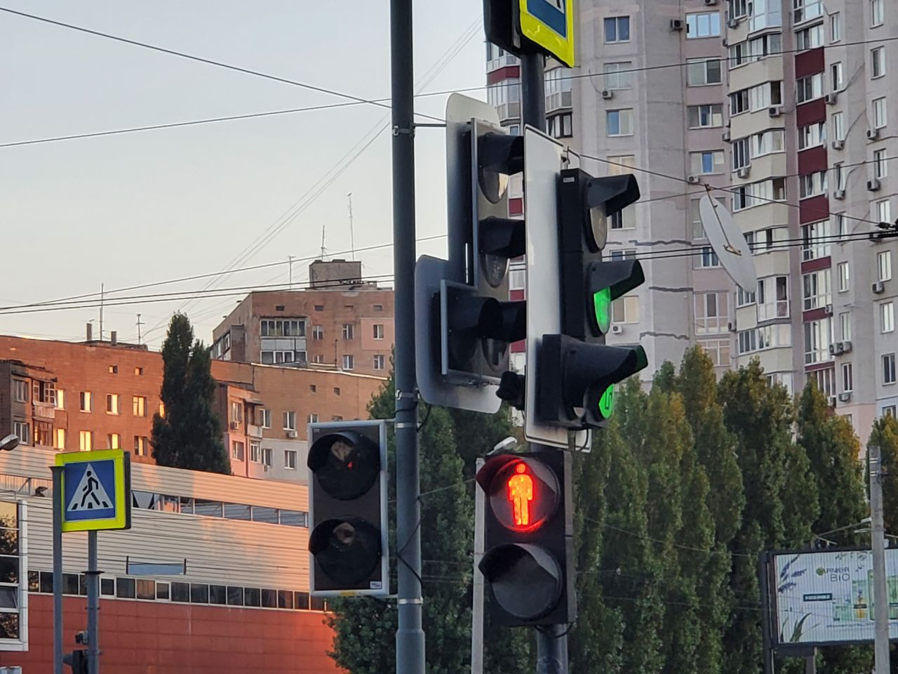 светофор в берлине