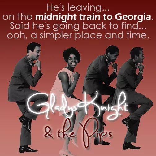 I can’t help but to wonder the feelings of the man in Gladys Knight’s Midnight Train to Georgia (Issa thread)