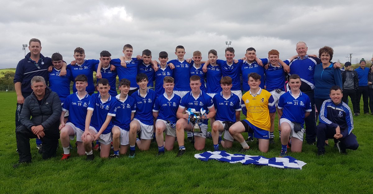 Now meet the #MaguireInternationalltd Division 3 Shield winners  <a href="/AughnamullenGAA/">Achadh na Muileann GFC</a>  ! They made a massive comeback to overcome a strong Rock Sarsfields challenge. Super performance! Presentation by Michael Carroll Monaghan GAA