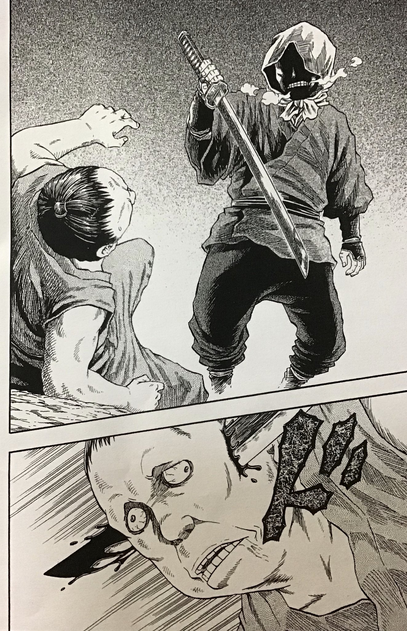 Tetsuo 乾良彦 マンガ家 辻斬りされる悪人顔のモブキャラ達 こういう演出は描いていて楽しい Tetsuo 乾良彦 マンガ家 辻斬りされる悪人顔のモブキャラ達 こういう演出は描いていて楽しい