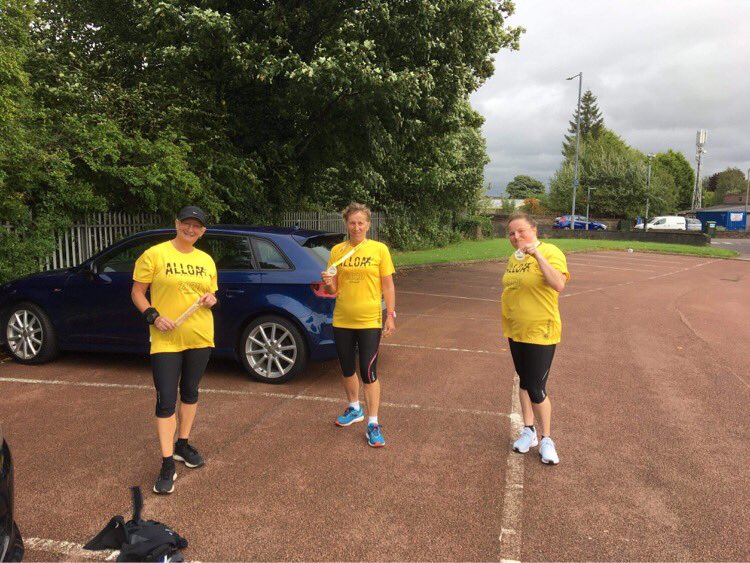 mazbabe's tweet photo. Well due to #Rona the @AlloaHalf was cancelled in March , in July we got our T’s and Medals and today with a couple of friends we went and ran the route. Wasn’t the same without the cheers from supporters and having masses of runners, and Menstrie brae is still a killer lol 🏅🏃‍♀️ https://t.co/3Xxy64ES1o