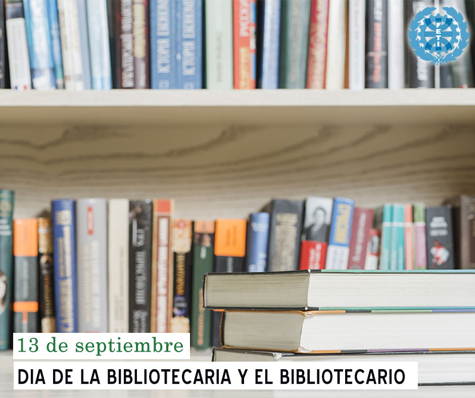 fetinacional's tweet photo. DÍA DE LA BIBLIOTECARIA Y EL BIBLIOTECARIO 📚 [...]

Les deseamos un feliz día a las bibliotecarias y los bibliotecarios utenianos. https://t.co/q7vnpF9O4q