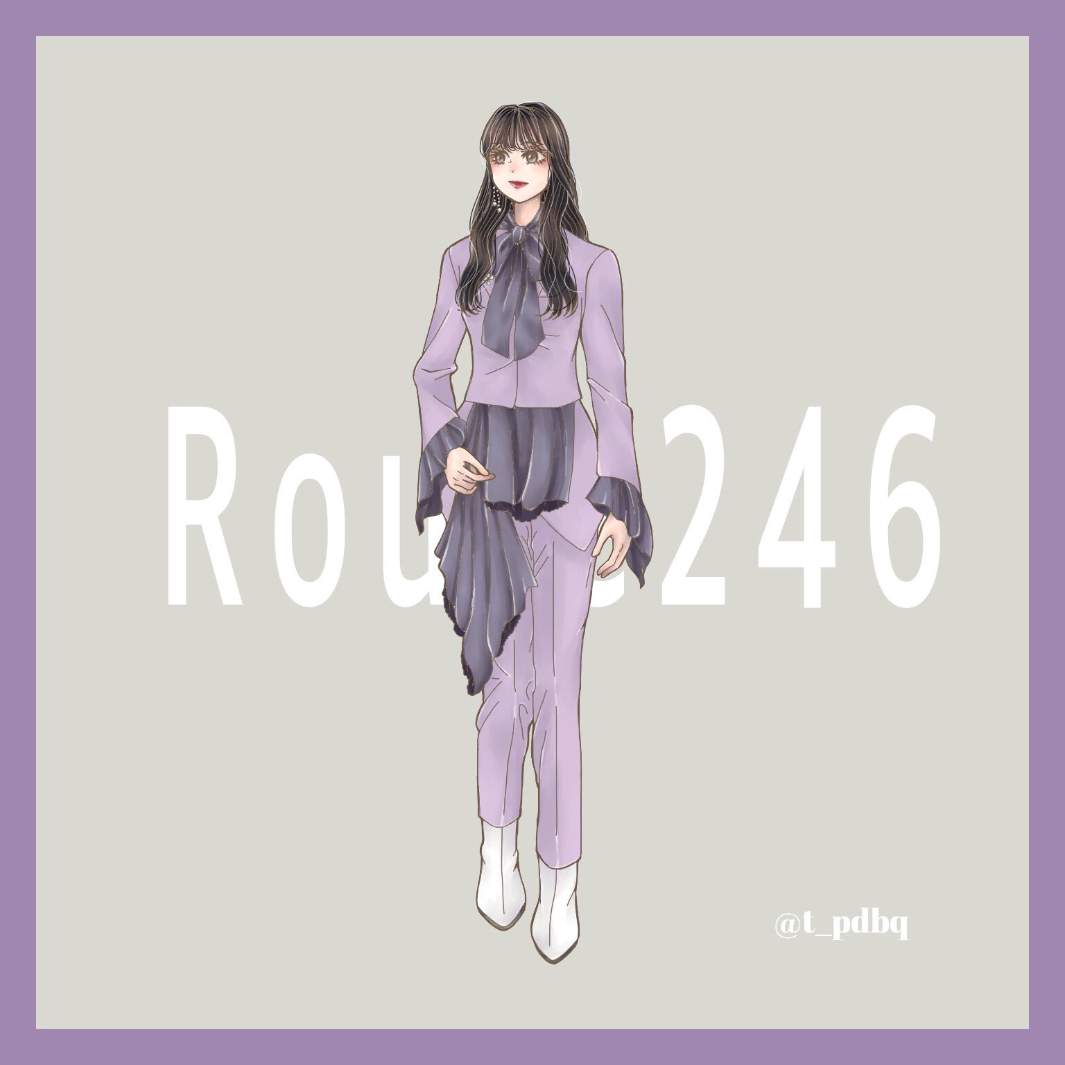 𝑅 Twitter Da 乃木坂ちゃんの新衣装かわいい Route246 乃木坂46 齋藤飛鳥 乃木坂イラスト ファッション イラスト イラスト好きさんと繋がりたい 絵描きさんと繋がりたい T Co Q4w2pjddmq Twitter