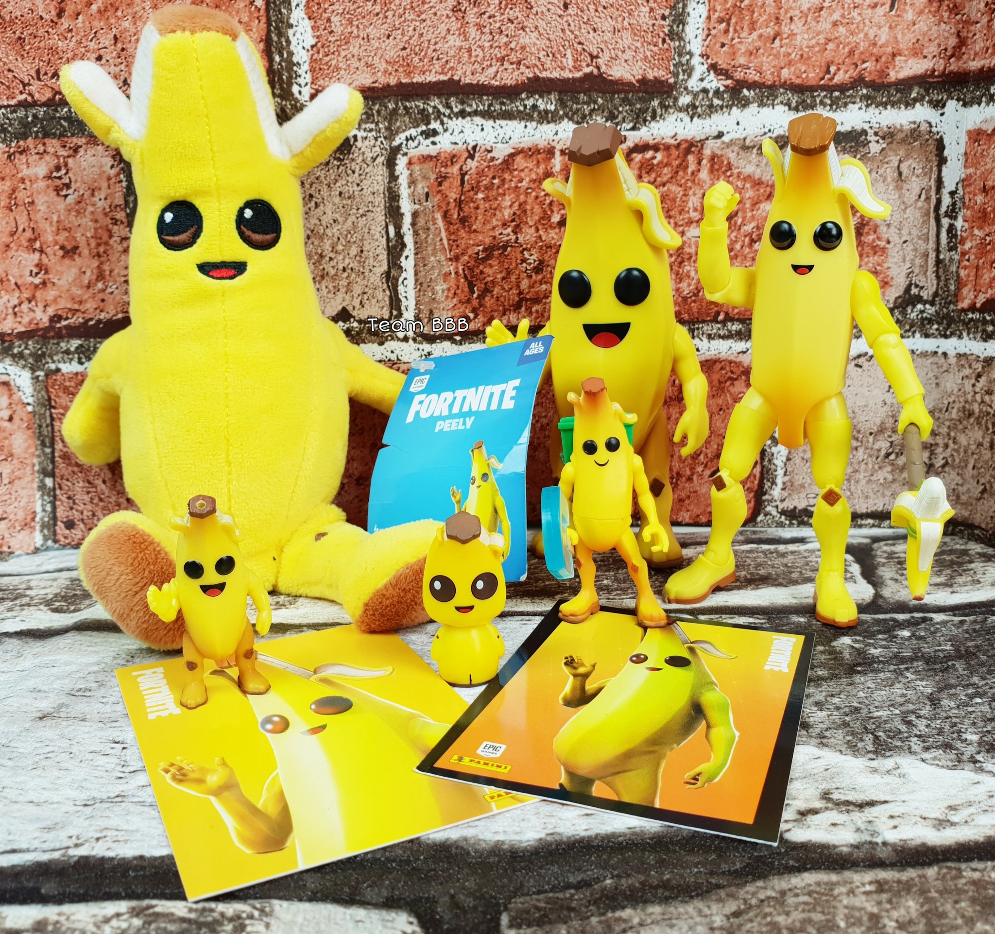 Fortnite peely plush best sale toy
