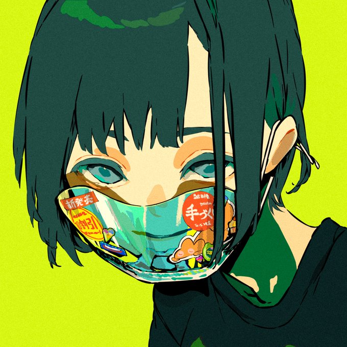 「青い眼 衛生マスク」のTwitter画像/イラスト(新着)｜3ページ目