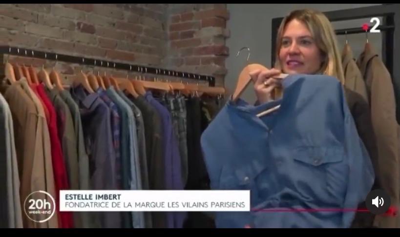 Passage à la TV hier soir au JT de France2 
Les Vilains Parisiens