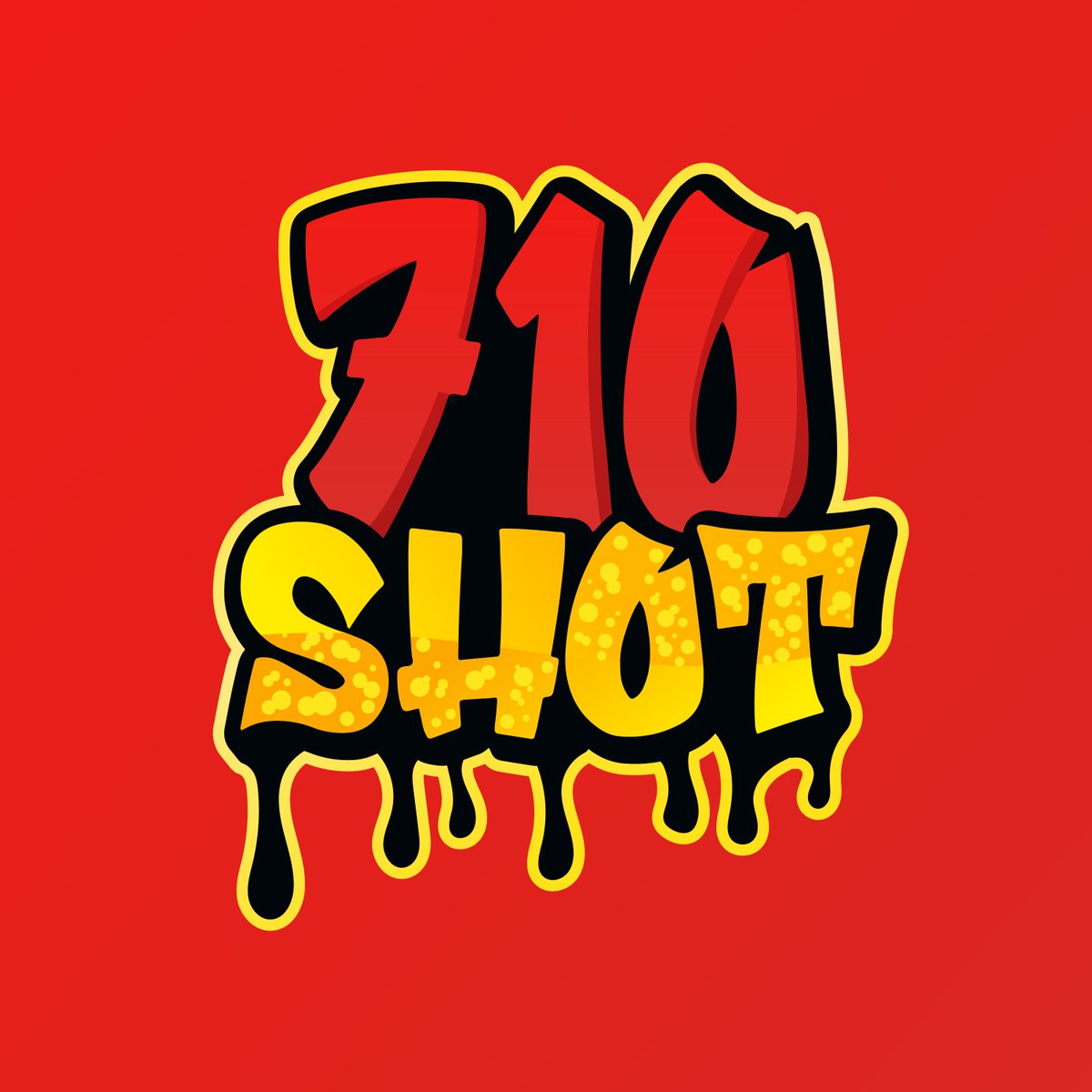 PinnerAiden's tweet photo. 710shot logo design, a page selling high-end heady glass dab rigs &amp; collectables.

#logodesigner #graphicdesigner #headyglass #cannabiscommunity #weedlogo https://t.co/DULgJme0kL