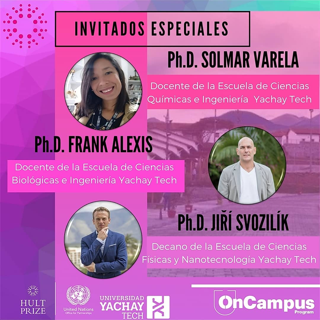 HultPrizeatYT's tweet image. La motivación es la clave para generar ideas💡. Presentamos a nuestros invitados especiales👥 para la Gran Inauguración de Hult Prize at Yachay Tech🤩, estamos a pocas horas😱 de dar apertura a este Magno Evento. ¡No te lo puedes perder!😎

 #hp20 #hp21
