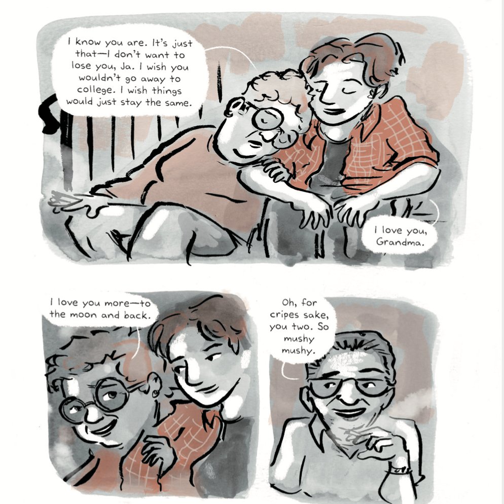 To all the grandparents out there, we love you to the moon and back! Happy  #GrandparentsDay! ❤️ 🎨: Hey Kiddo by Jarrett J. Krosoczka (@StudioJJK), image size:994x994