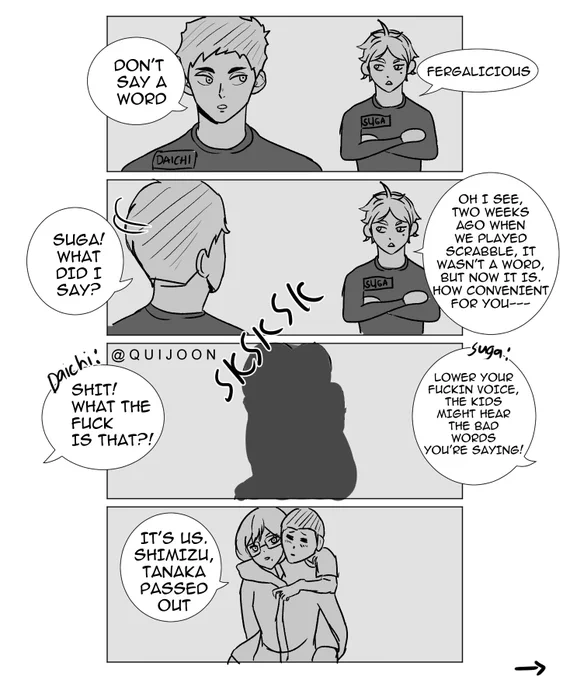 Haikyuu characters in Haunted House [2/2] 