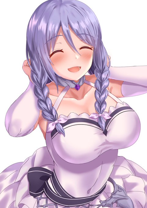 シズルお姉ちゃん
「弟くん見て〜、お姉ちゃん三つ編みにしてみたのっ☆」
#プリコネR #プリコネ 