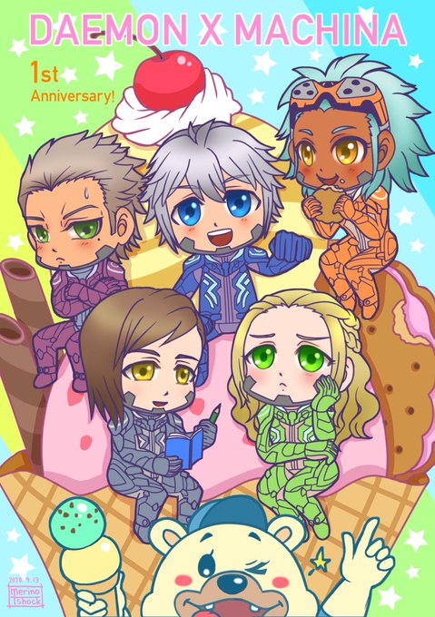 Daemonxmachinaのtwitterイラスト検索結果 古い順