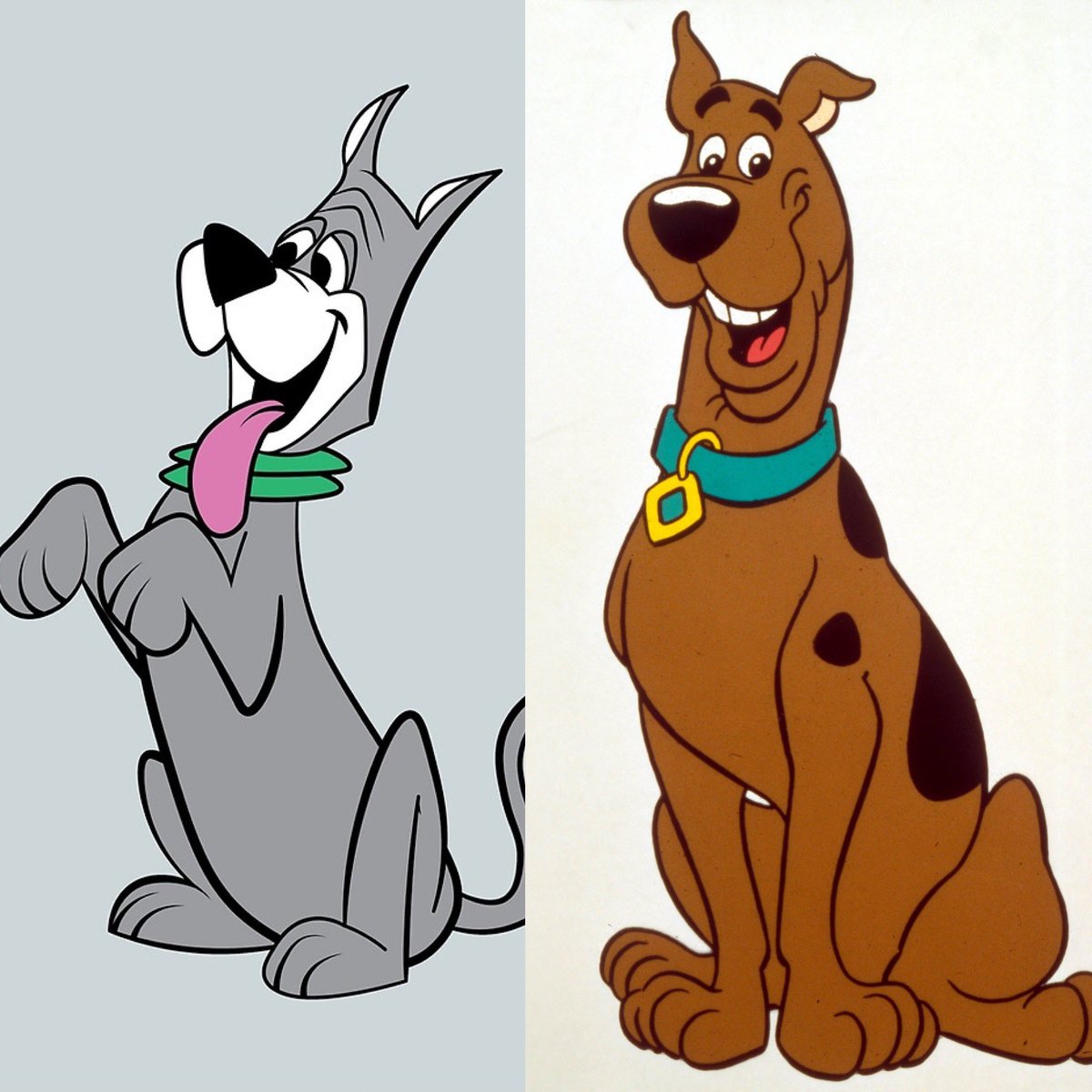 You might recognize some of the speech patterns of Scooby-Doo from an earlier cartoon dog, Astro from The Jetsons. Both pups were originally voiced by Don Messick.