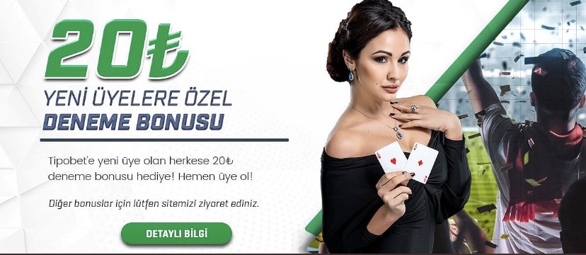 RT Atan 10 Kişiye 20 ₺ Papara 🎁

4 Ark Etiketle ☘️

Tipobet365 Güvencesiyle Üyelerimiz Kazanmaya Devam Ediyor 🎉

Sende Hemen Üye Ol 20 ₺ Bonusunu Canlı Destekten Talep Et Bizimle Kazanmaya Başla 😎

Üyelik : bit.ly/2R8Po2I