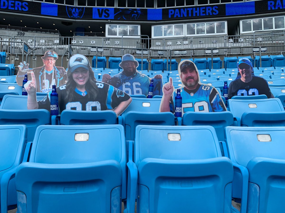 Panthers's tweet photo. We know you couldn’t make it today but wanted to help keep the streak ALIVE for some special fans 🍻 https://t.co/pfmmLrn3iH