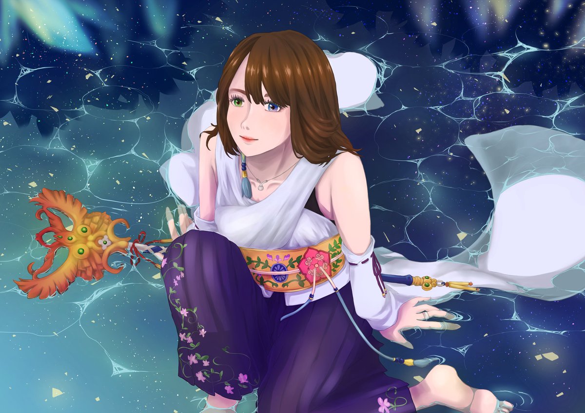 のもの 最終決戦前 マカラーニャ ユウナ Ff10 Ff 二次創作 イラスト Illustration クリスタ Clipstudio