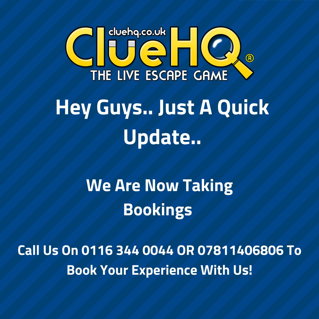 Clue HQ Leicester (@ClueHQLeicester) / Posts / X