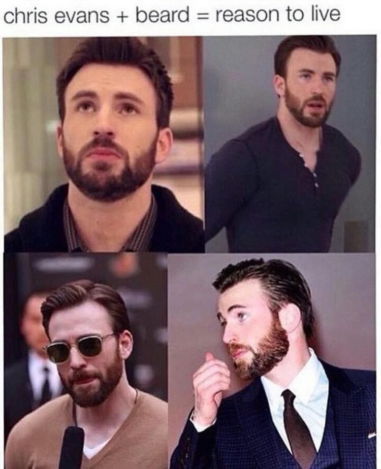 #facts #ChrisEvans #WeLoveYouChrisEvans #WeLoveChrisEvans #beardsaresexy