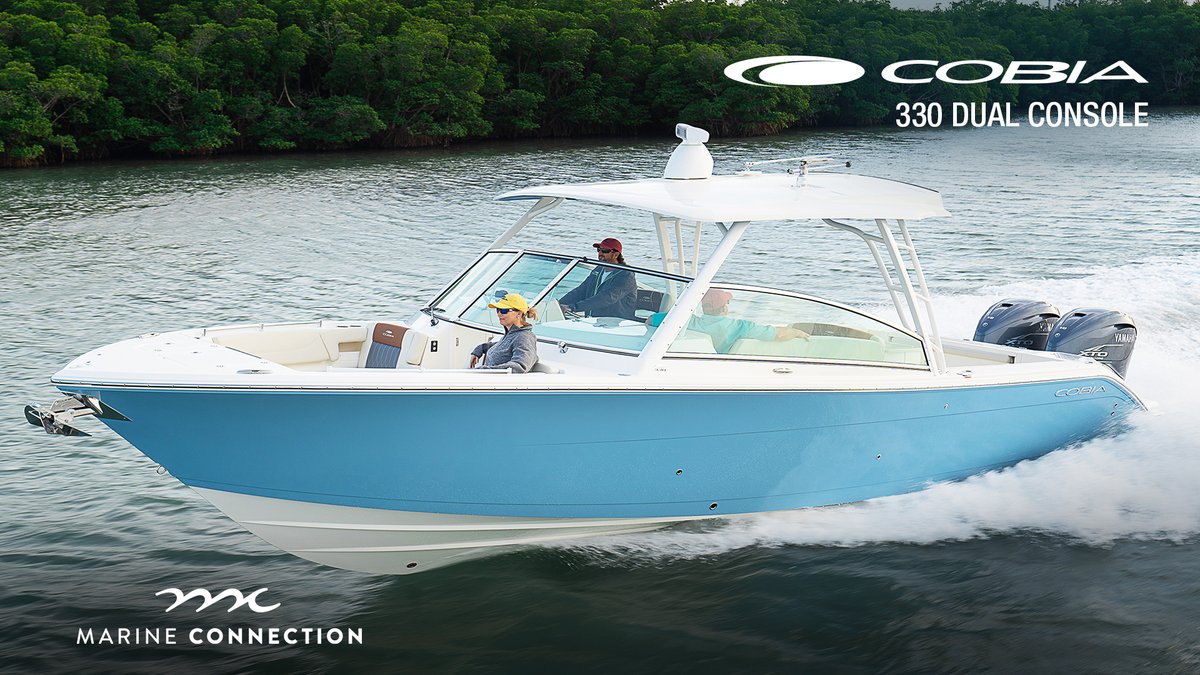 MarineConnectio's tweet photo. Luxurious, refined, and ready for anything. Cobia 330 Dual Console!⚓ 
.
.
.
Cobia Boats #boat #boatlife #marineconnection #saltwater #dualconsole #fishing #cruising #miami #stuartflorida #verobeach #westpalmbeach #fortlauderdale #islamorada #cobia330DC #familyboating https://t.co/tkYt8FMaij