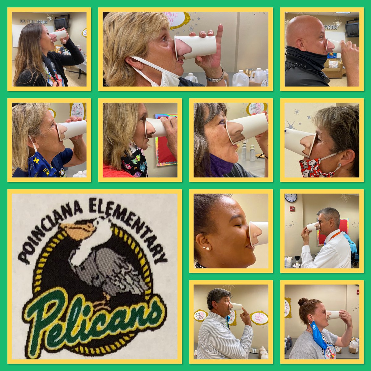 PoincianaCCPS's tweet photo. Crazy things happen when Mrs. Davis asks you to “Pick Your Nose!” #HavingFunAtPES #MadeItToFriday #AnotherAwesomeWeek https://t.co/bXQHmBmfTe