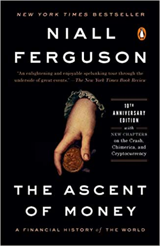 1/ The Ascent of Money: A Financial History of the World (Niall Ferguson)"The ‘masters of the universe’ paid far too little heed to lessons of the past, preferring to pin their hopes on elaborate mathematical models that proved to be false gods." (p.12) https://www.amazon.com/Ascent-Money-Financial-History-World-ebook/dp/B0018QQQKS/