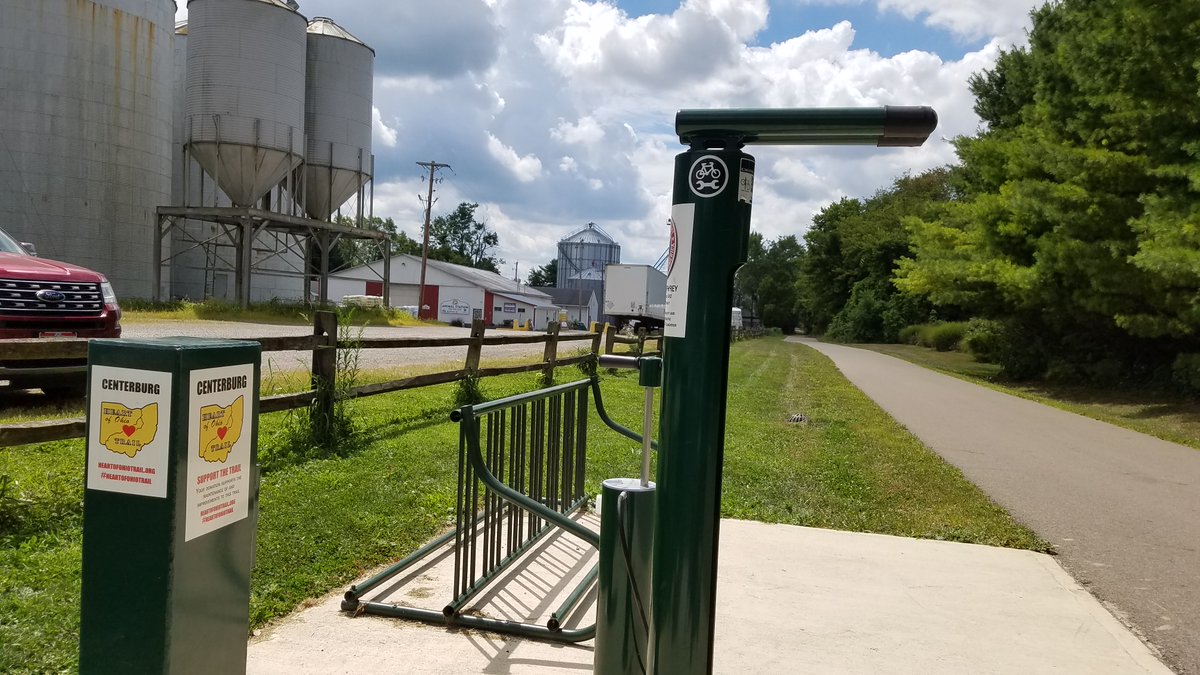 HeartTrail's tweet image. Welcome station bike support