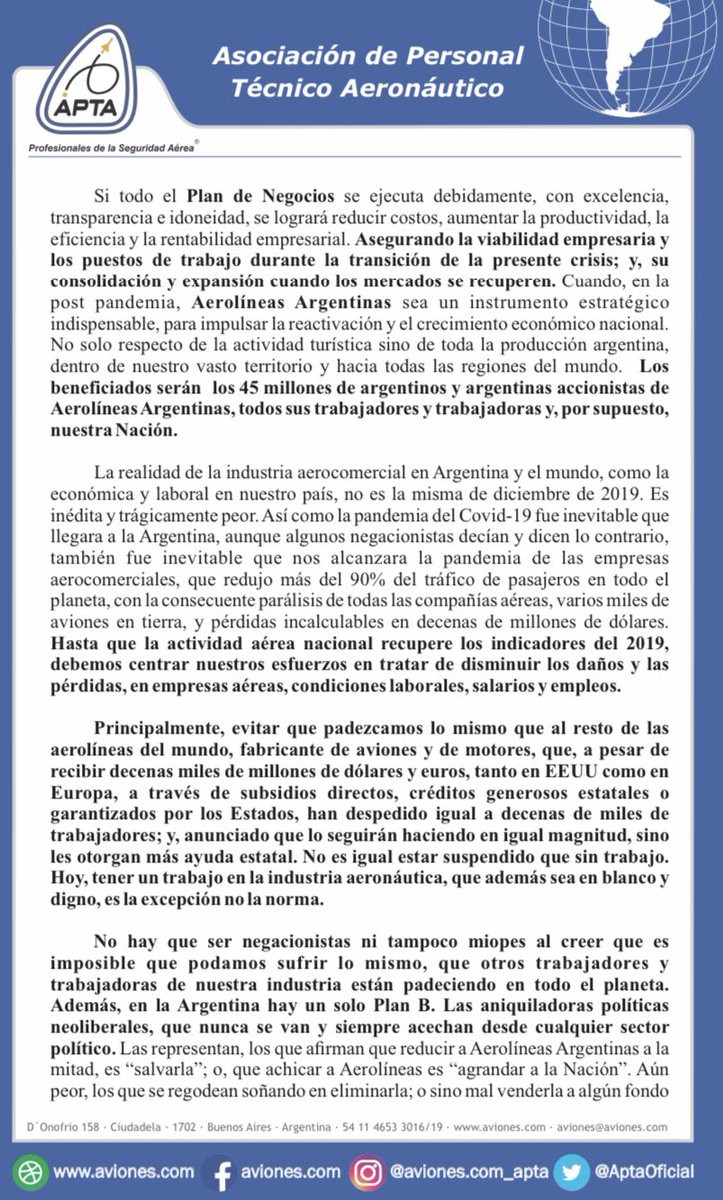 juventud_APTA's tweet photo. Plan de Negocios Grupo AR https://t.co/Xfw7RvhIdQ