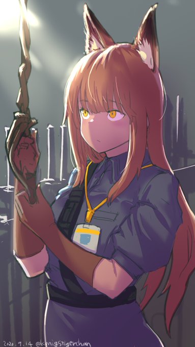 フランカさん 遅刻参加～ (+30 min)

 #アークナイツ版深夜の真剣お絵かき60分一本勝負 