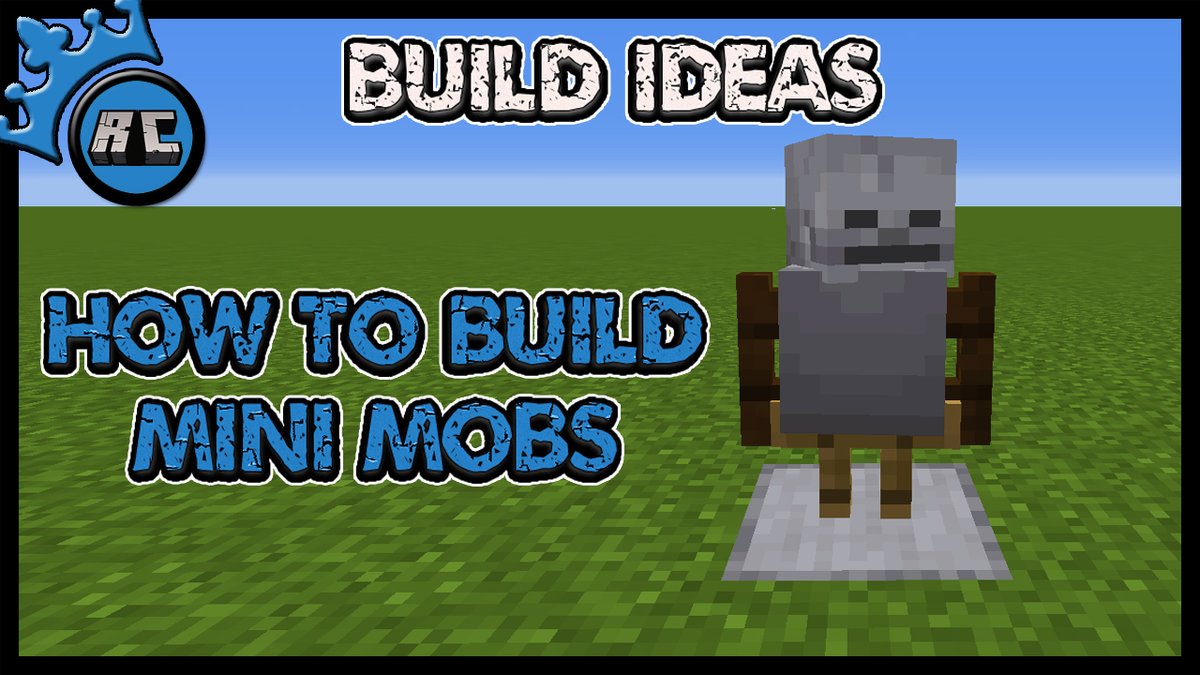 Race_Crafter's tweet photo. I have a new Build Ideas video now out!
Came up with these super cool little mini mobs design.
#Minecraft #MiniMobs
https://t.co/yMvWhjCVDN via @YouTube https://t.co/VG20RV47LG