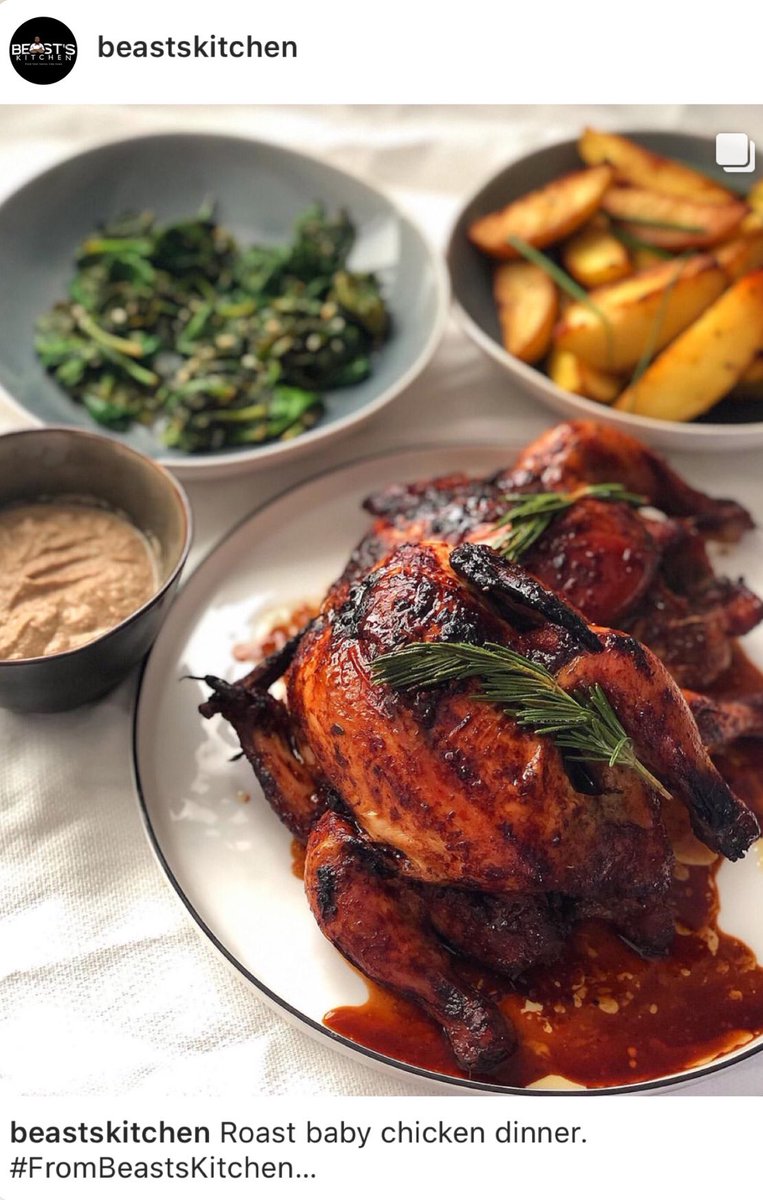 Sibulele_Q's tweet photo. Roast baby chicken dinner #FromBeastsKitchen https://t.co/jWJZeazjNk