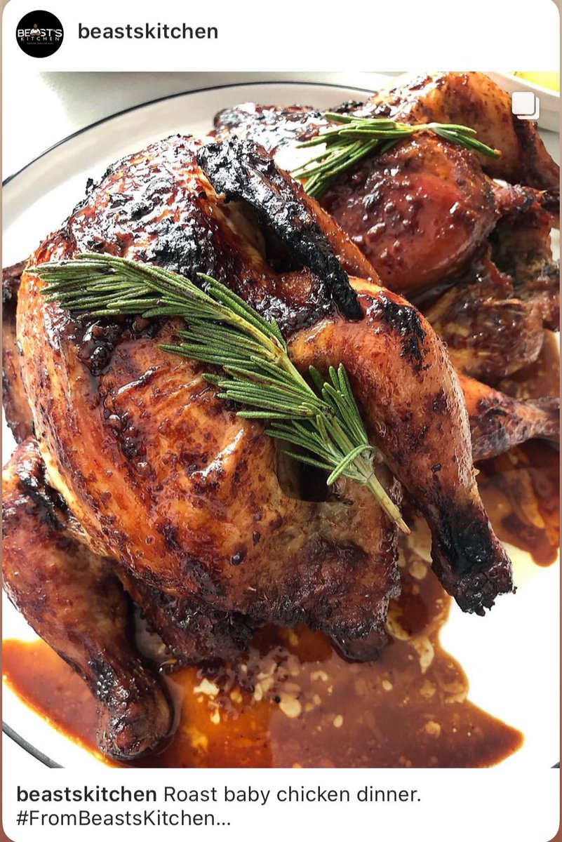Sibulele_Q's tweet photo. Roast baby chicken dinner #FromBeastsKitchen https://t.co/jWJZeazjNk